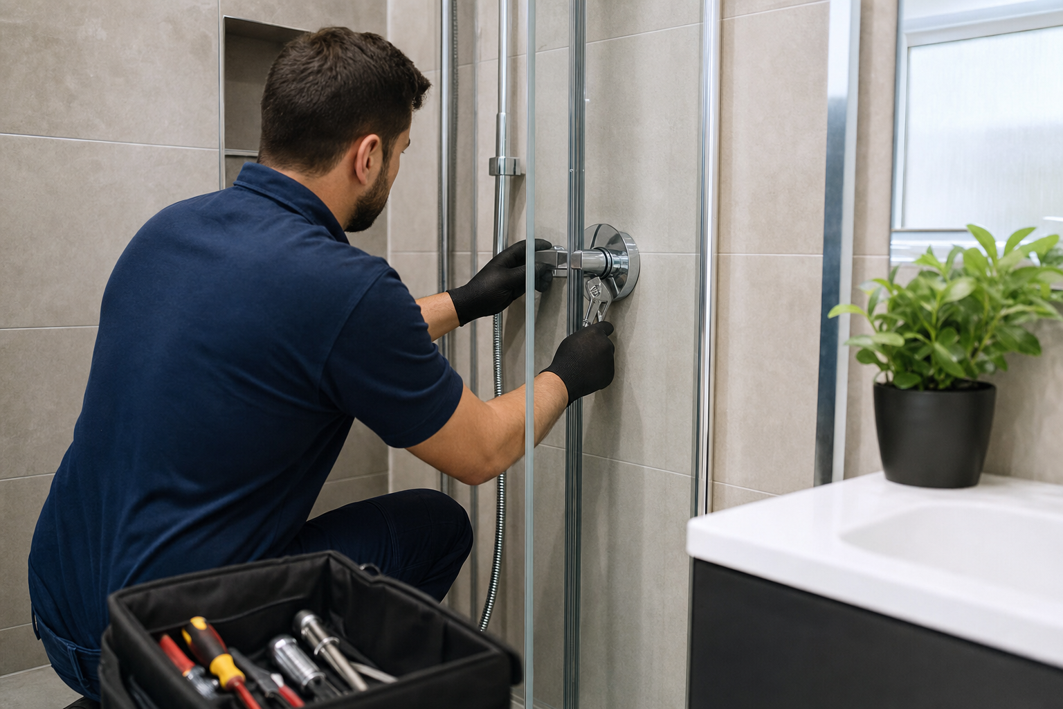 Bathroom Plumbing Holland Park service image