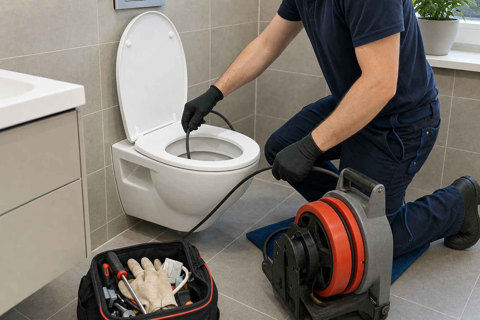 Blocked Drains in Holland Park service image