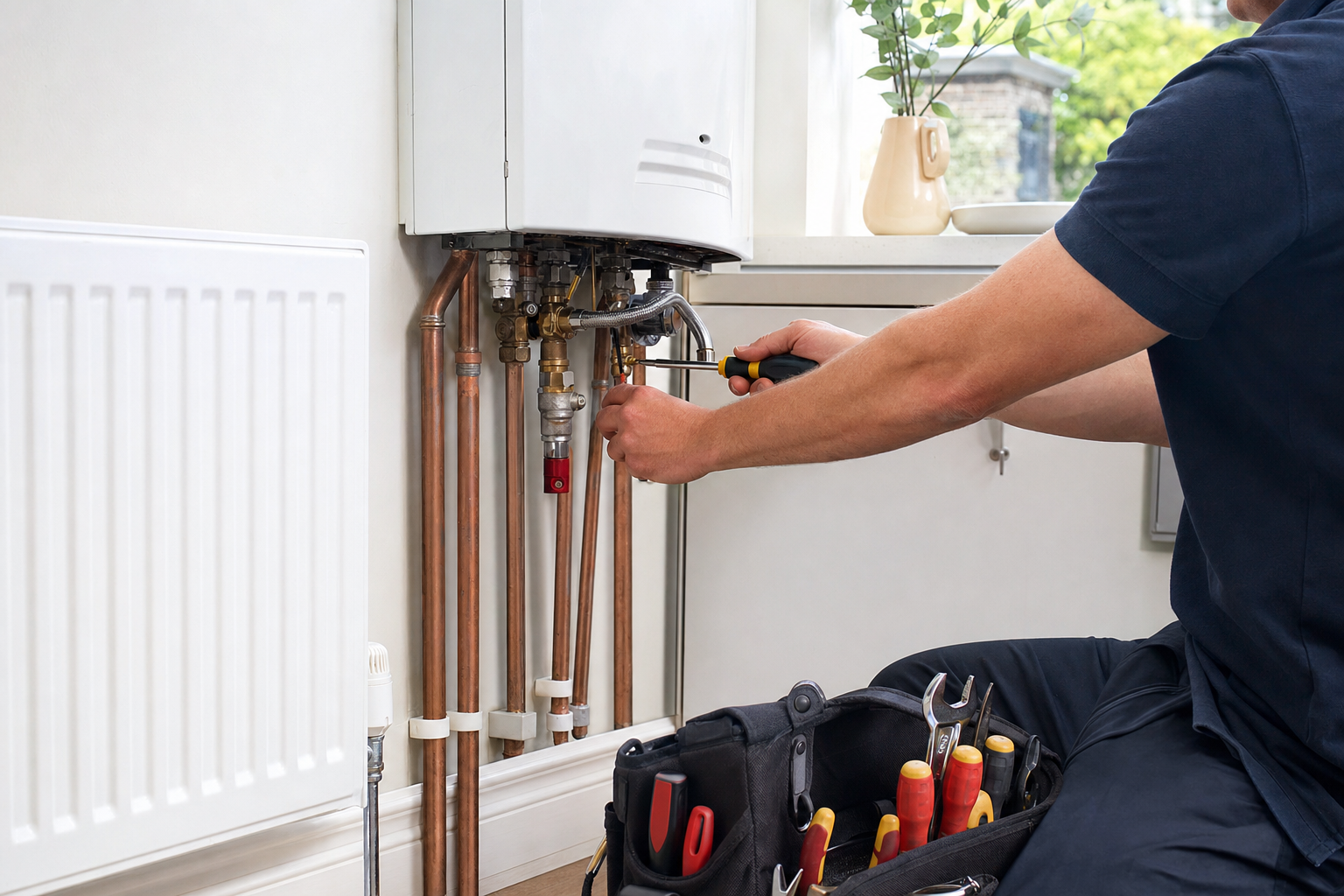 Central Heating in Holland Park service image
