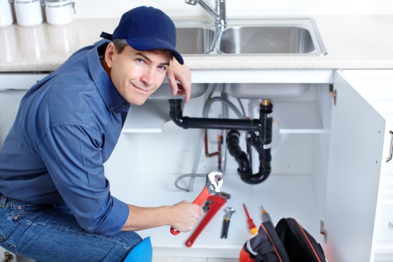 The Holland Park Plumbers team member at work